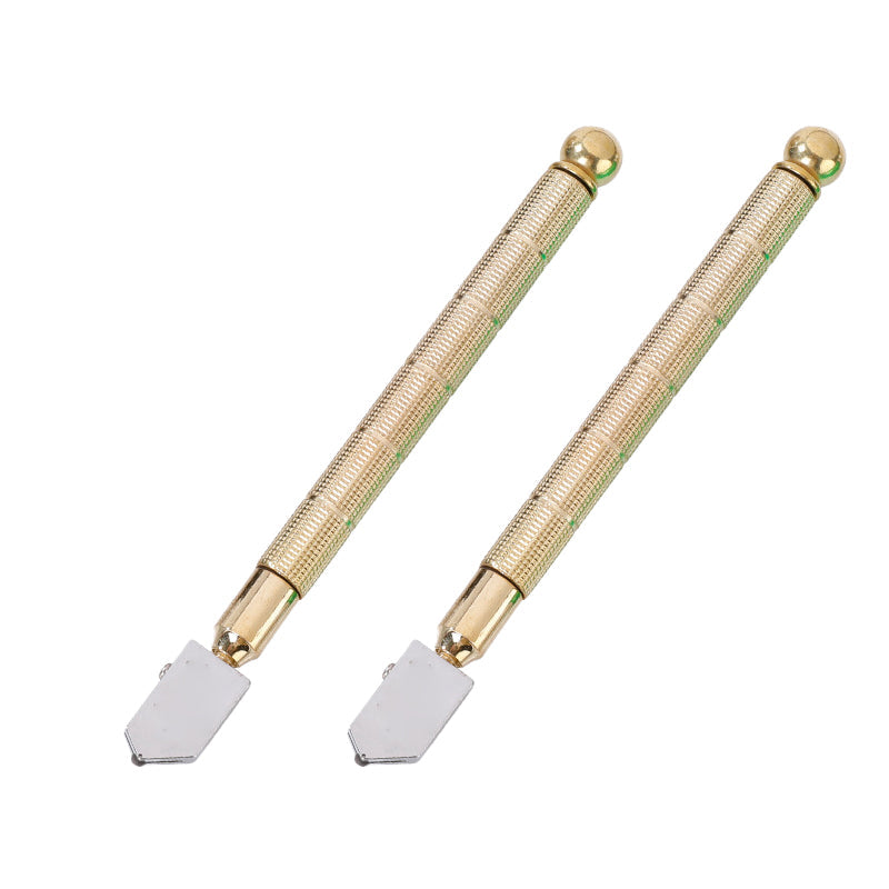 Professional Diamond Glass Cutter with Alloy Handle Roller Wheel