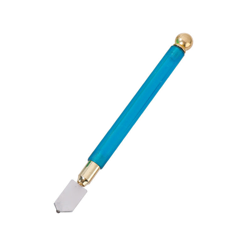 Professional Diamond Glass Cutter with Alloy Handle Roller Wheel