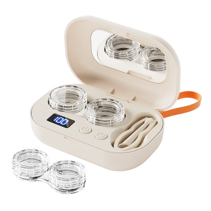 Ultrasonic Contact Lens Cleaner Case