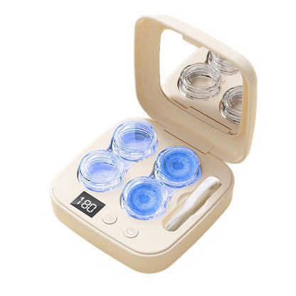 Ultrasonic Contact Lens Cleaner Case