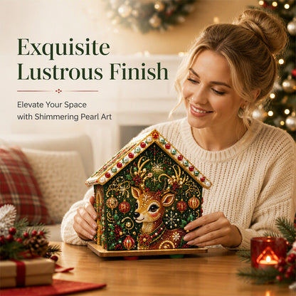 Limited-time 50% off! 🎁 Creative Christmas Crafts | 🎄✨ DIY Beading Kit, create 3D Christmas paintings, 🎅 Make your own 3D Christmas decorations!