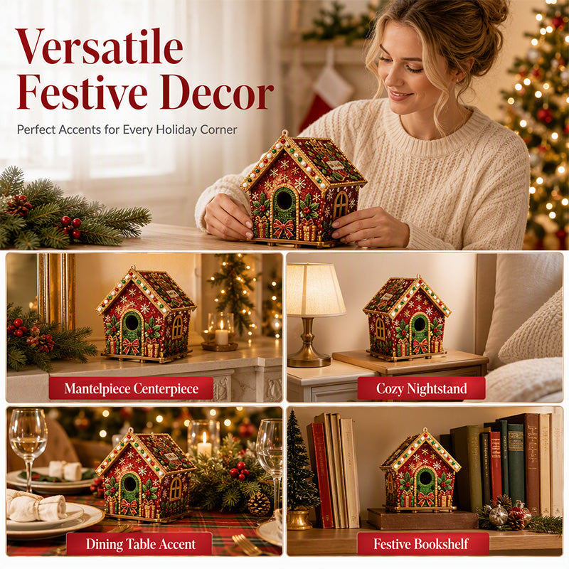 Limited-time 50% off! 🎁 Creative Christmas Crafts | 🎄✨ DIY Beading Kit, create 3D Christmas paintings, 🎅 Make your own 3D Christmas decorations!