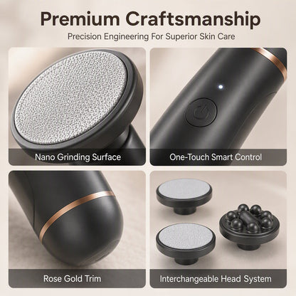 🥳HOT SALE🥳💞10K+ SOLD! Foot Remover ! 3-in-1, nano glass & dual speed. Soft, smooth feet – grab yours! ✅