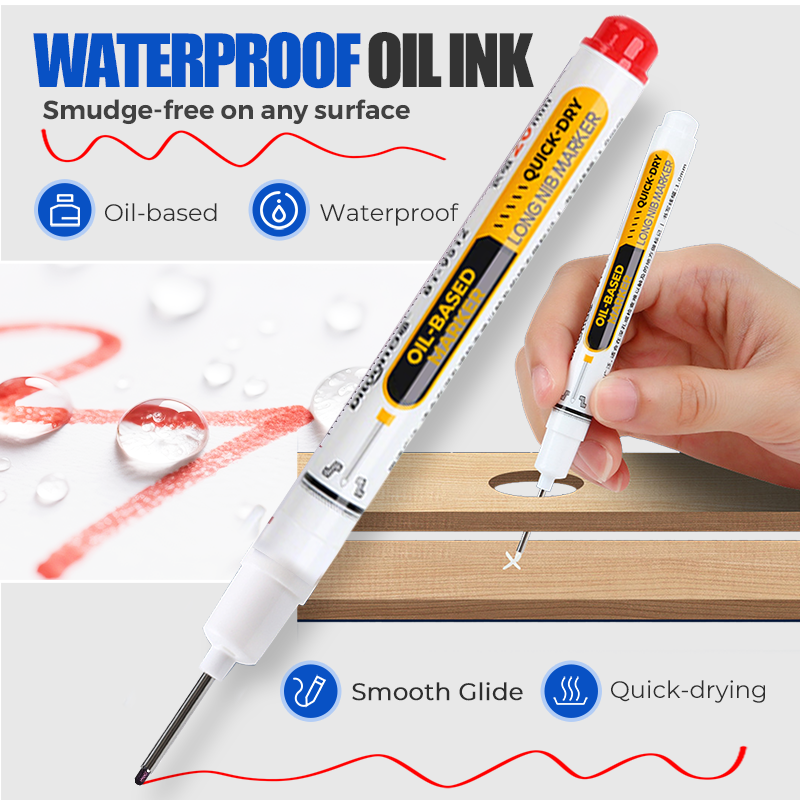 ⏳Time-Limited Special⏰Precision Tip Quick-Dry Oil-Based Marker Pen
