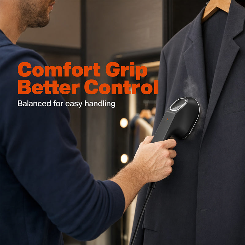 👔✨Hot Sale 50% OFF👔✨ 3-in-1 Handheld Garment Steamer – 1000W, 20s Heat-Up, Dry & Wet Modes, Leak-Proof 🌫️