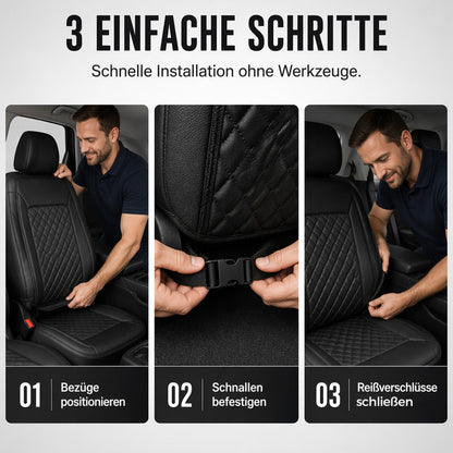 🔥 Hot Deal! 🎁50% Off! General Motors seat cover set made of PU leather—breathable, soft, and form-fitting—offering perfect protection and comfort for all vehicle models.