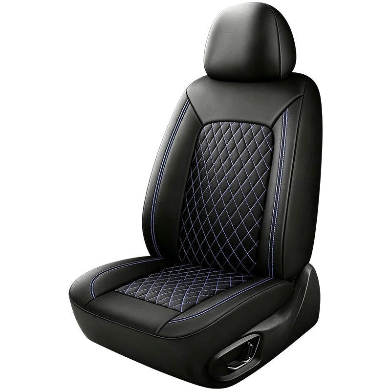 🔥 Hot Deal! 🎁50% Off! General Motors seat cover set made of PU leather—breathable, soft, and form-fitting—offering perfect protection and comfort for all vehicle models.