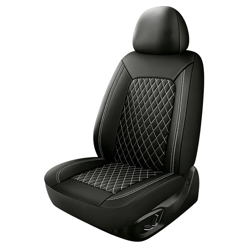 🔥 Hot Deal! 🎁50% Off! General Motors seat cover set made of PU leather—breathable, soft, and form-fitting—offering perfect protection and comfort for all vehicle models.