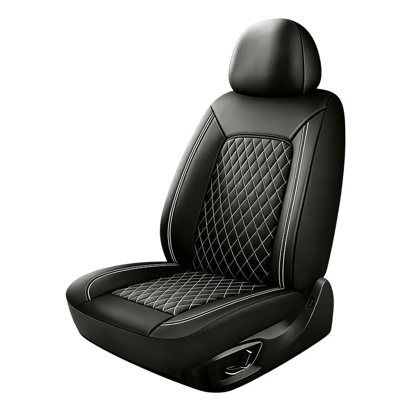 🔥 Hot Deal! 🎁50% Off! General Motors seat cover set made of PU leather—breathable, soft, and form-fitting—offering perfect protection and comfort for all vehicle models.