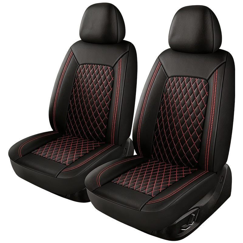 🔥 Hot Deal! 🎁50% Off! General Motors seat cover set made of PU leather—breathable, soft, and form-fitting—offering perfect protection and comfort for all vehicle models.