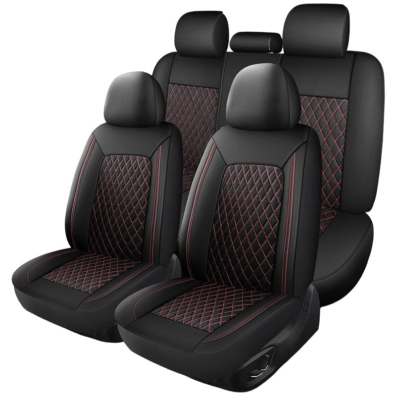 🔥 Hot Deal! 🎁50% Off! General Motors seat cover set made of PU leather—breathable, soft, and form-fitting—offering perfect protection and comfort for all vehicle models.