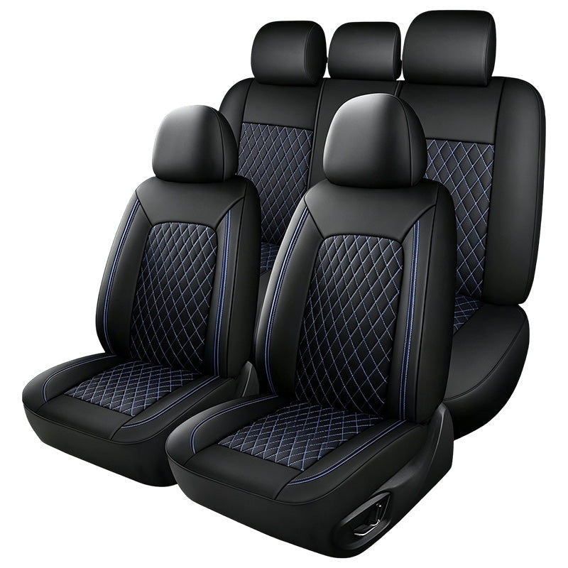 🔥 Hot Deal! 🎁50% Off! General Motors seat cover set made of PU leather—breathable, soft, and form-fitting—offering perfect protection and comfort for all vehicle models.