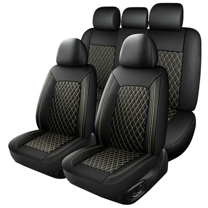 🔥 Hot Deal! 🎁50% Off! General Motors seat cover set made of PU leather—breathable, soft, and form-fitting—offering perfect protection and comfort for all vehicle models.