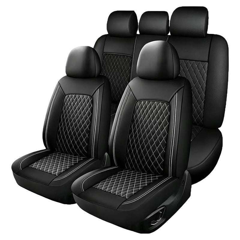 🔥 Hot Deal! 🎁50% Off! General Motors seat cover set made of PU leather—breathable, soft, and form-fitting—offering perfect protection and comfort for all vehicle models.