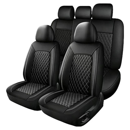 🔥 Hot Deal! 🎁50% Off! General Motors seat cover set made of PU leather—breathable, soft, and form-fitting—offering perfect protection and comfort for all vehicle models.