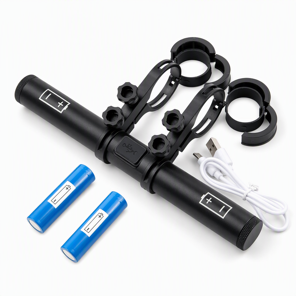 🎁2026 New Arrivals 50% OFF💥Bike Handlebar Extender with USB Power Bank – Waterproof, Vibration‑Resistant Dual Mount Bracket ⚡
