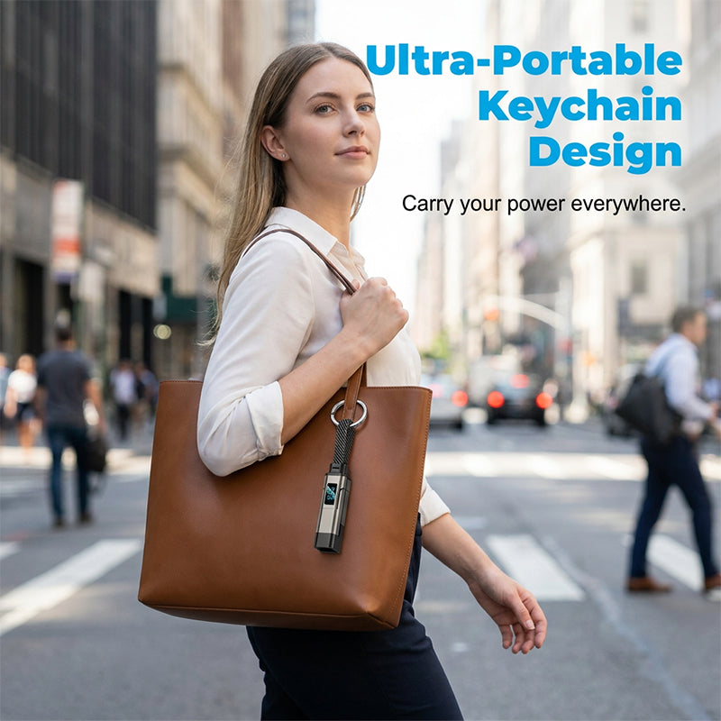 ⏳🔥LIMITED-TIME 50% OFF! ⏰4-in-1 Charging Cable with Digital Display & Keychain – Fast-Charging, Kink-Resistant & Compact