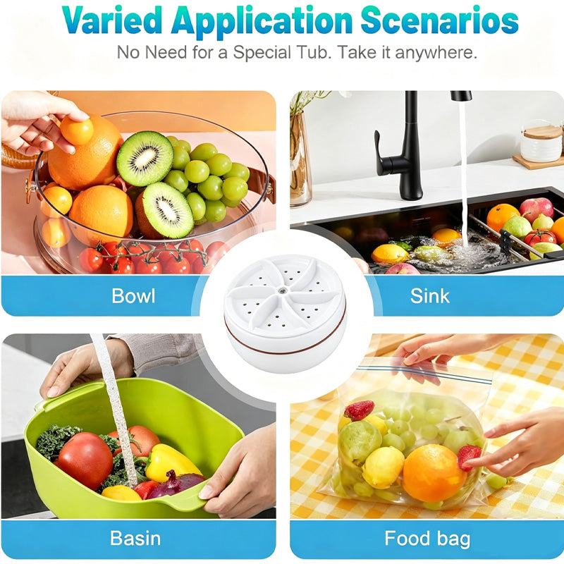 Portable Fruit & Vegetable Washing Machine