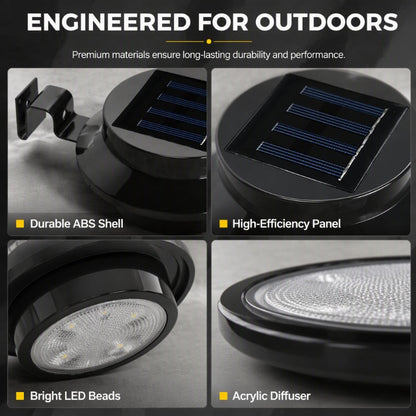 🔥🎁50% OFF🔥 Light Up Gutters, Fences & Garden Walls — Solar-Powered Outdoor LEDs With No Mains Wiring Needed 🏡✨