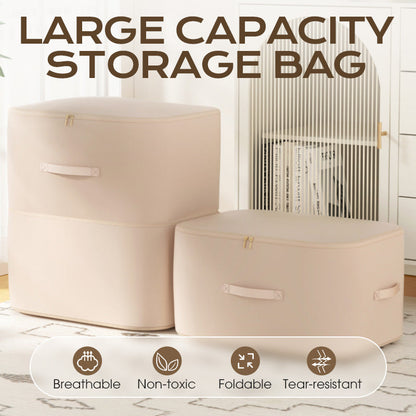 🥰🥰Hot Item! Seasonal Storage Bags! Two bags to solve all your home storage problems! Waterproof, durable, and high-quality——Large Capacity Storage Bag