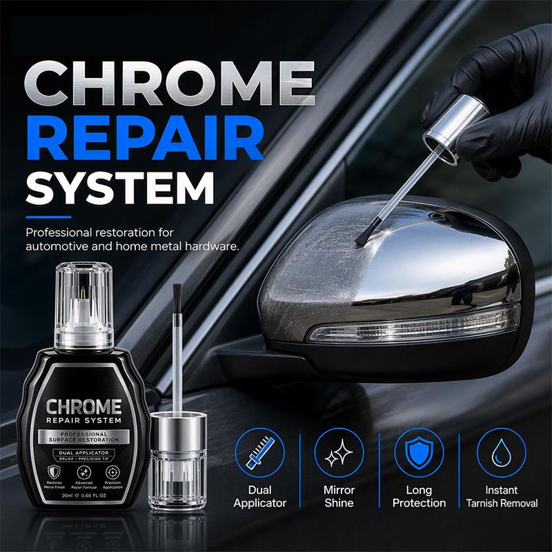 ⚡ LIMITED-TIME 50% OFF! Professional Chrome Repair Pen – Restore Metallic Shine & Anti-Corrosion ✨