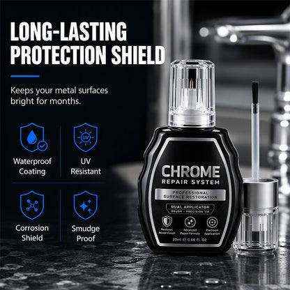 ⚡ LIMITED-TIME 50% OFF! Professional Chrome Repair Pen – Restore Metallic Shine & Anti-Corrosion ✨