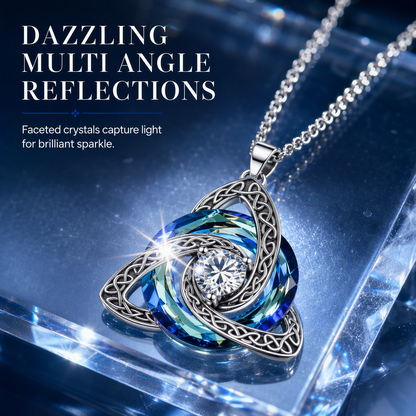 🥳2026 HOT SALE🥳💞50K+ SOLD! 👟✨ 50% OFF! Women's Celtic Knot Birthstone Pendant Necklace