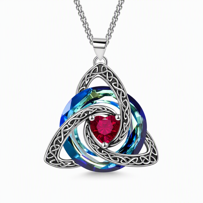 🥳2026 HOT SALE🥳💞50K+ SOLD! 👟✨ 50% OFF! Women's Celtic Knot Birthstone Pendant Necklace