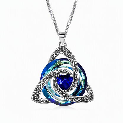 🥳2026 HOT SALE🥳💞50K+ SOLD! 👟✨ 50% OFF! Women's Celtic Knot Birthstone Pendant Necklace