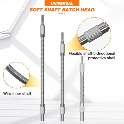 👍Extremely handy! A must-have tool for every home🎁. Multifunctional, universal metal flexible shaft