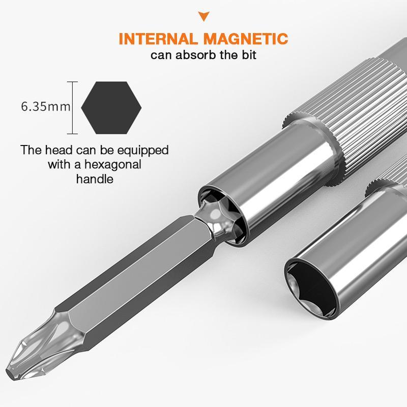 👍Extremely handy! A must-have tool for every home🎁. Multifunctional, universal metal flexible shaft