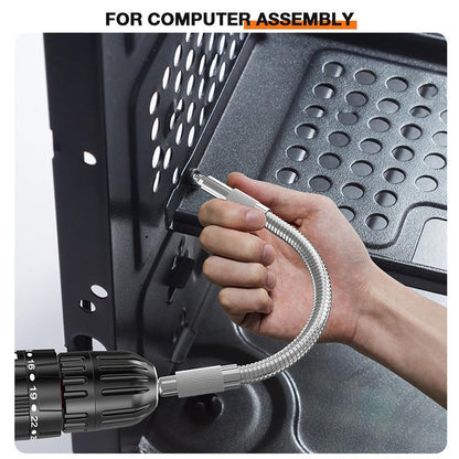 👍Extremely handy! A must-have tool for every home🎁. Multifunctional, universal metal flexible shaft