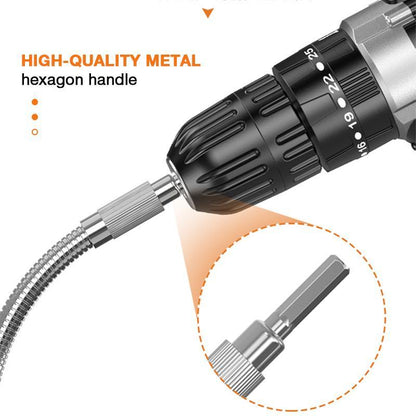 👍Extremely handy! A must-have tool for every home🎁. Multifunctional, universal metal flexible shaft