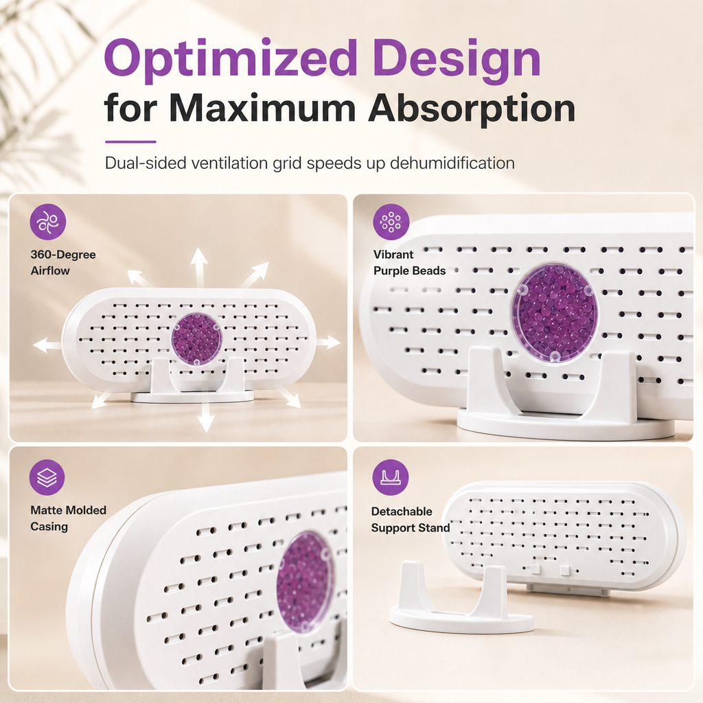 ⏳🔥LIMITED-TIME 50% OFF! ⏰Mini Reusable Household Dehumidifier.