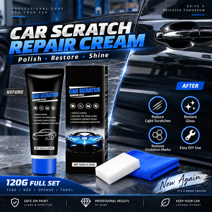 🔥50% Off for a Limited Time🔥!Super-Powered Repair! What You See Is What You Get!Premium Car Scratch Removal Polish Wax