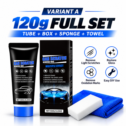 🔥50% Off for a Limited Time🔥!Super-Powered Repair! What You See Is What You Get!Premium Car Scratch Removal Polish Wax