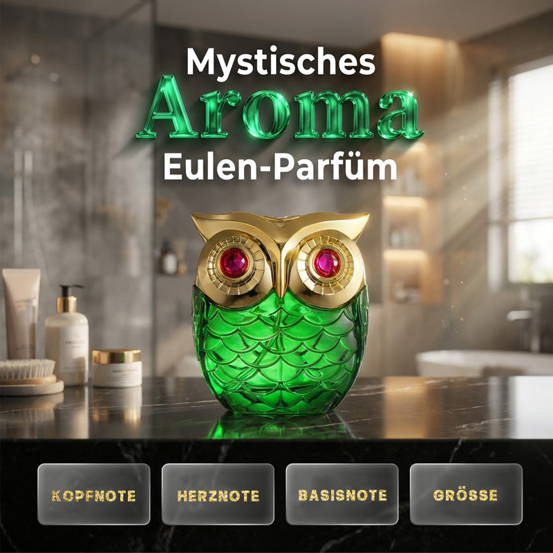 🔥🦉 50% OFF! Mystical Eau de Parfum – Mysterious Scent, Elegant Owl Bottle, Long-Lasting. 🌙💎