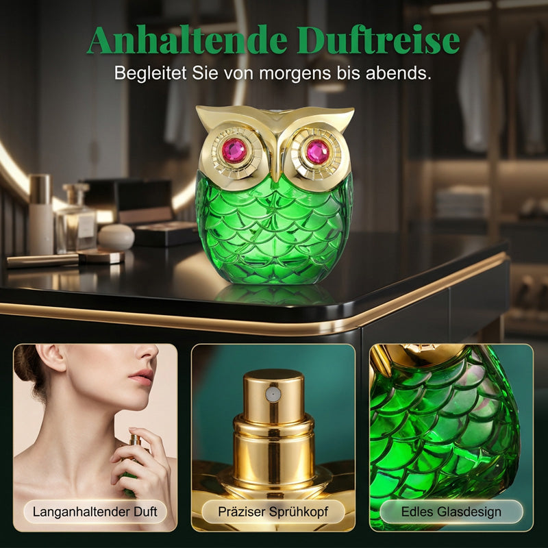 🔥🦉 50% OFF! Mystical Eau de Parfum – Mysterious Scent, Elegant Owl Bottle, Long-Lasting. 🌙💎