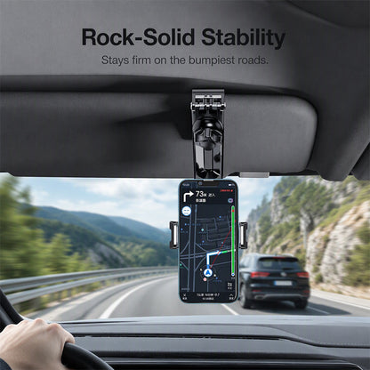 ⏳🔥LIMITED-TIME 50% OFF! ⏰Universal Sun Visor Car Phone Holder——Install a TV-Watching Gadget in Your Car.