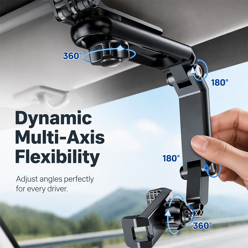 ⏳🔥LIMITED-TIME 50% OFF! ⏰Universal Sun Visor Car Phone Holder——Install a TV-Watching Gadget in Your Car.