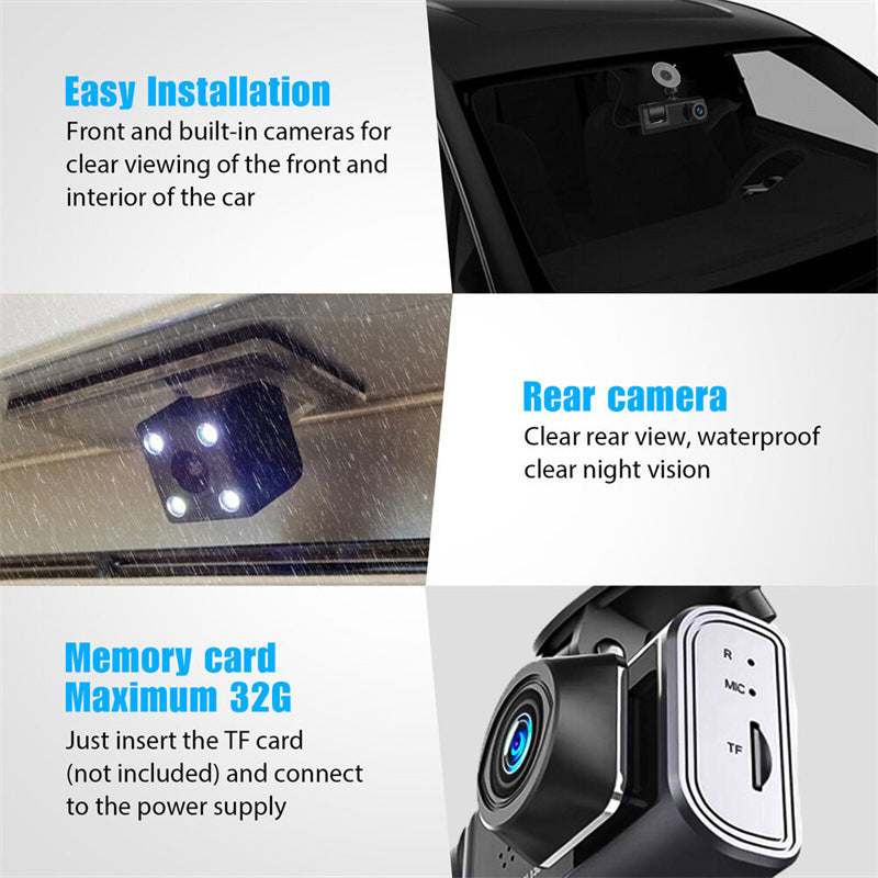 🔥50% Off for a Limited Time🔥!360° Protection for Your Car！1080P Dash Camera for Cars,WiFi version—check anytime！