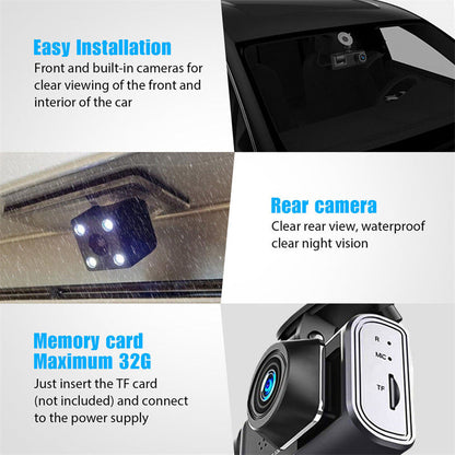 🔥50% Off for a Limited Time🔥!360° Protection for Your Car！1080P Dash Camera for Cars,WiFi version—check anytime！