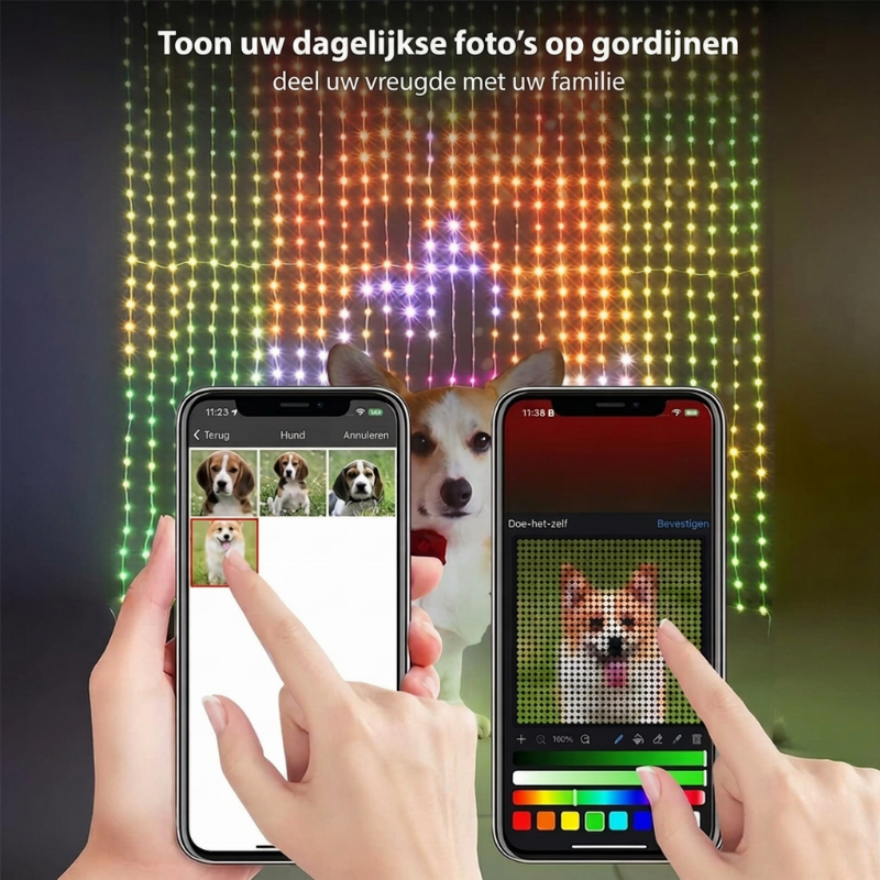 🎄✨ 50% DISCOUNT! Smart LED String Lights — Music Sync, App Control, Waterproof & USB-Powered 🎵
