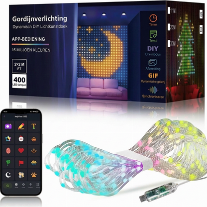 🎄✨ 50% DISCOUNT! Smart LED String Lights — Music Sync, App Control, Waterproof & USB-Powered 🎵