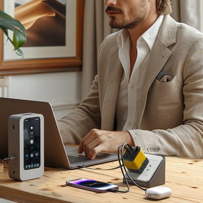 ⏳🔥LIMITED-TIME 50% OFF! ⏰80W Fast Charging Phone Charger Block with Retractable 80cm Type-C Cable