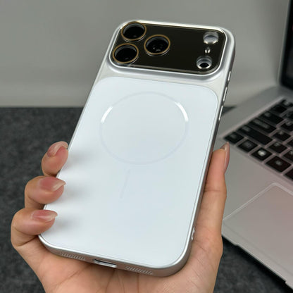 ⏳🔥LIMITED-TIME 50% OFF! ⏰A worthwhile upgrade! Stunning color combinations, a silky-smooth, refined texture, and a sophisticated, shimmering metallic lens design!Slim Shockproof Matte Magnetic Phone Case