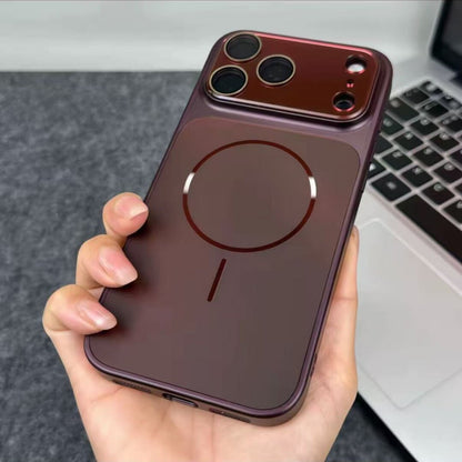 ⏳🔥LIMITED-TIME 50% OFF! ⏰A worthwhile upgrade! Stunning color combinations, a silky-smooth, refined texture, and a sophisticated, shimmering metallic lens design!Slim Shockproof Matte Magnetic Phone Case