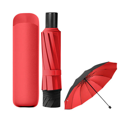 ☂️50% OFF NOW! Extra-Large Folding Umbrella – 130cm 12-Rib Windproof Reverse Fold Umbrella, UPF50+ Sun Protection Oversized Umbrella for Family Commute & Outdoor