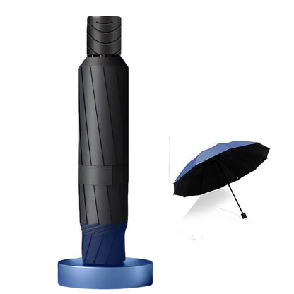 ☂️50% OFF NOW! Extra-Large Folding Umbrella – 130cm 12-Rib Windproof Reverse Fold Umbrella, UPF50+ Sun Protection Oversized Umbrella for Family Commute & Outdoor
