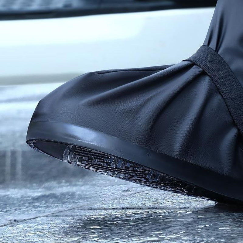 🎁[Pratical Gift]🎁 All-Round Long Waterproof Rain Boot Shoe Cover with Reflector
